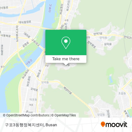 구포3동행정복지센터 map