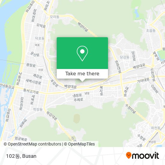 102동 map