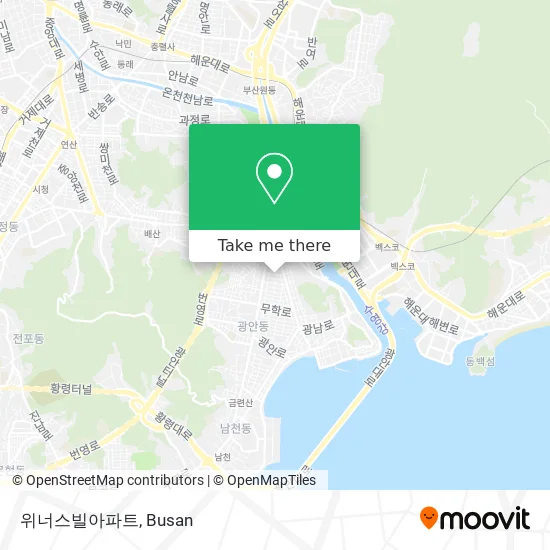 위너스빌아파트 map