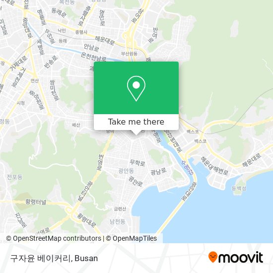 구자윤 베이커리 map