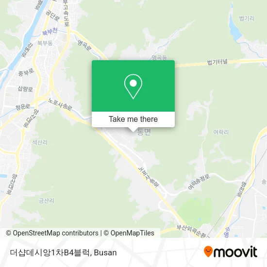 더샵데시앙1차B4블럭 map