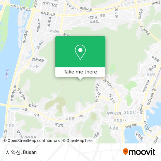 시약산 map