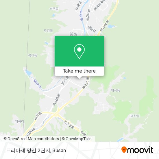 트리마제 양산 2단지 map