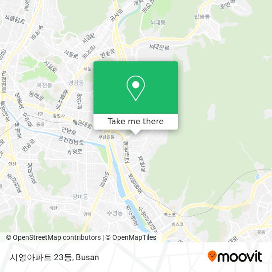 시영아파트 23동 map
