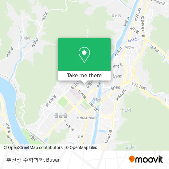 추선생 수학과학 map