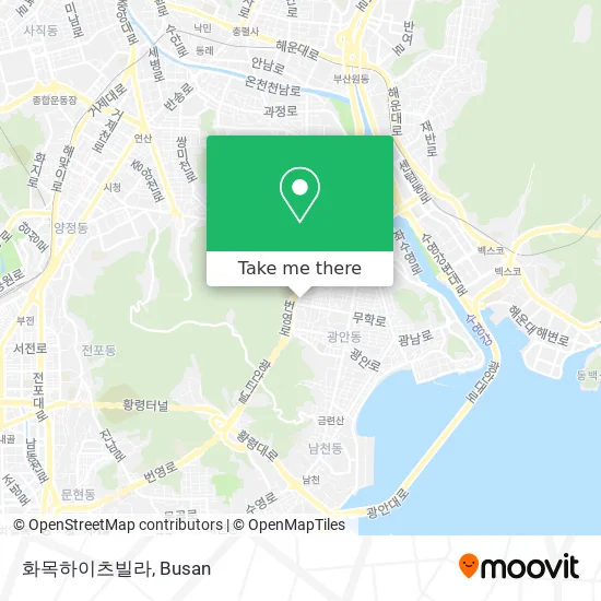 화목하이츠빌라 map