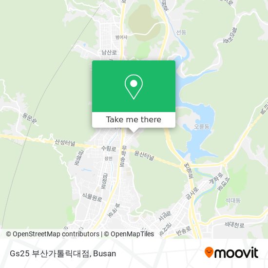 Gs25 부산가톨릭대점 map