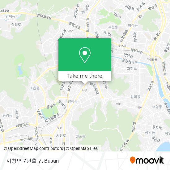시청역 7번출구 map