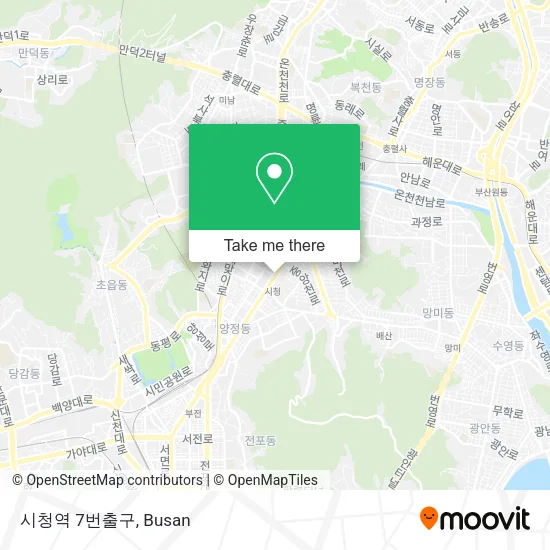 시청역 7번출구 map