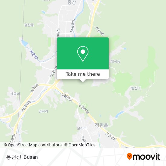 용천산 map