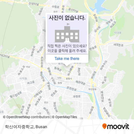 학산여자중학교 map