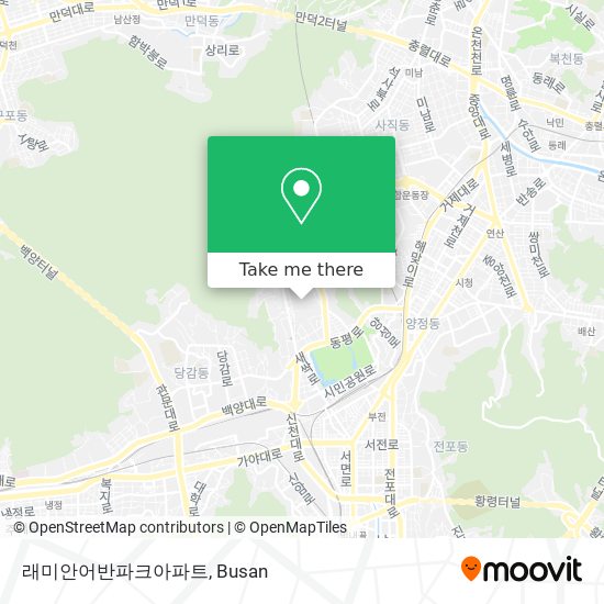 래미안어반파크아파트 map