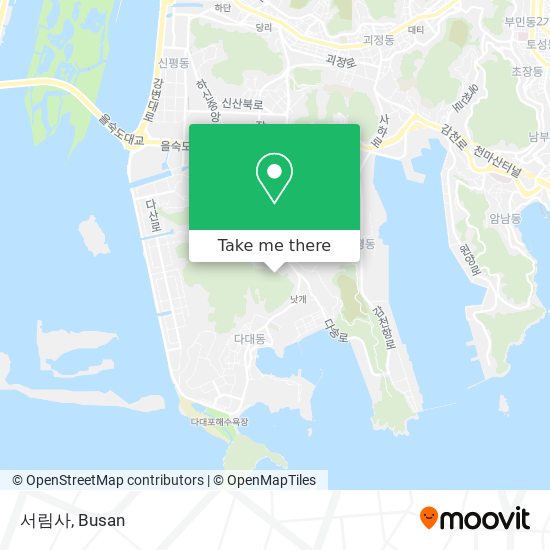 서림사 map