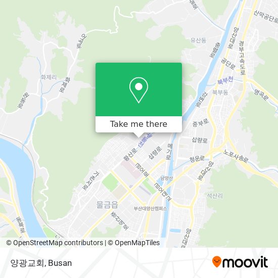 양광교회 map