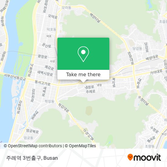 주례역 3번출구 map