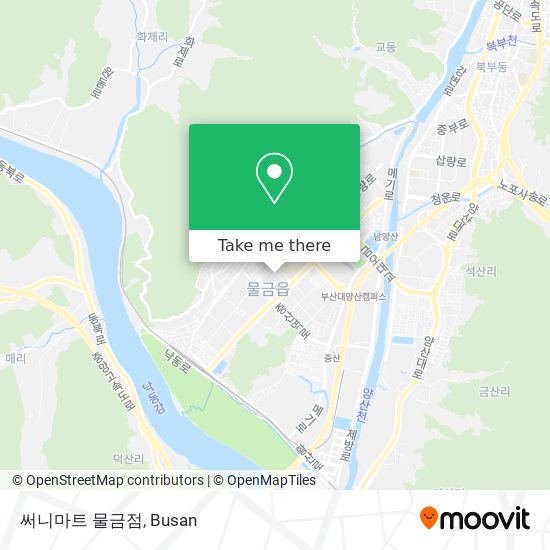 써니마트 물금점 map