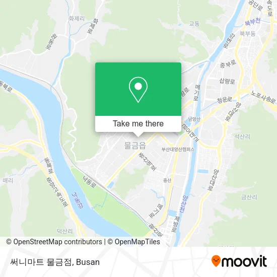 써니마트 물금점 map