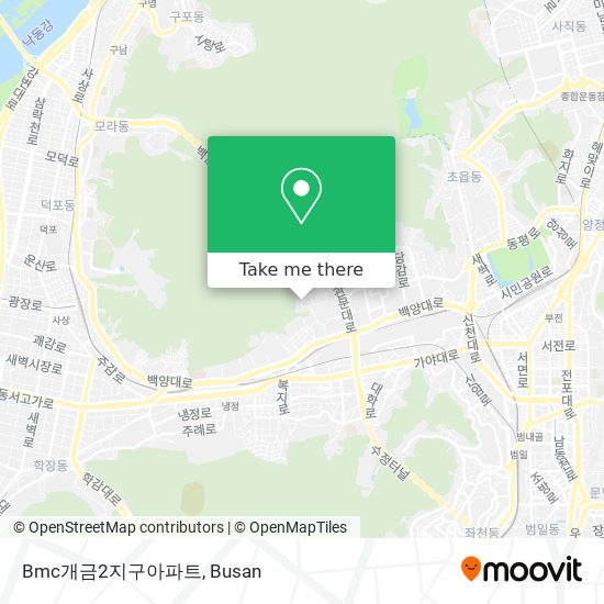 Bmc개금2지구아파트 map