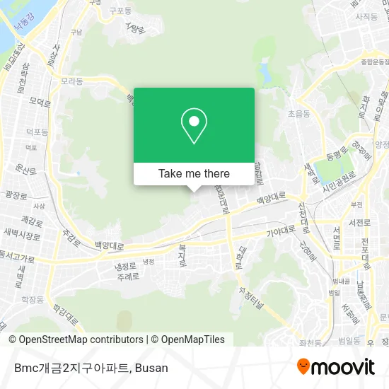 Bmc개금2지구아파트 map