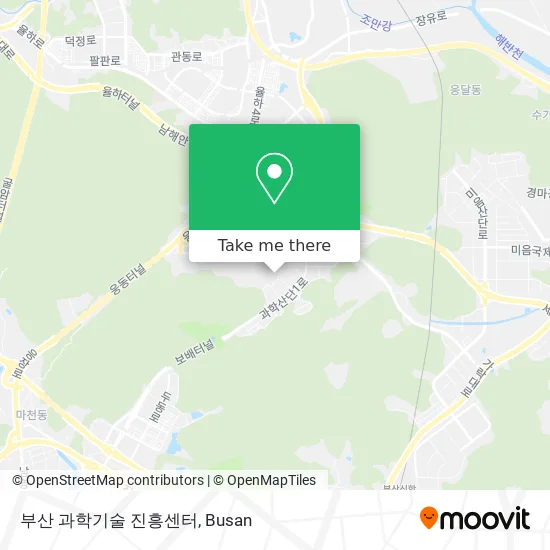 부산 과학기술 진흥센터 map