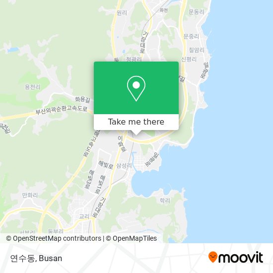 How to get to 연수동 in 기장군 by Bus?