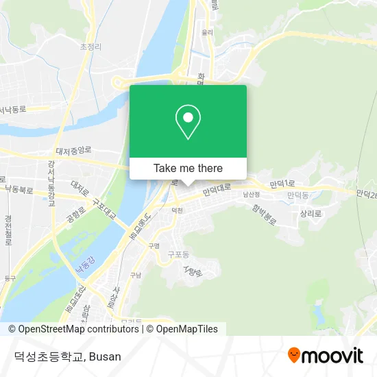 덕성초등학교 map