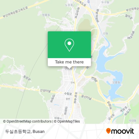 두실초등학교 map