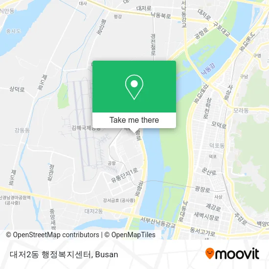 대저2동 행정복지센터 map