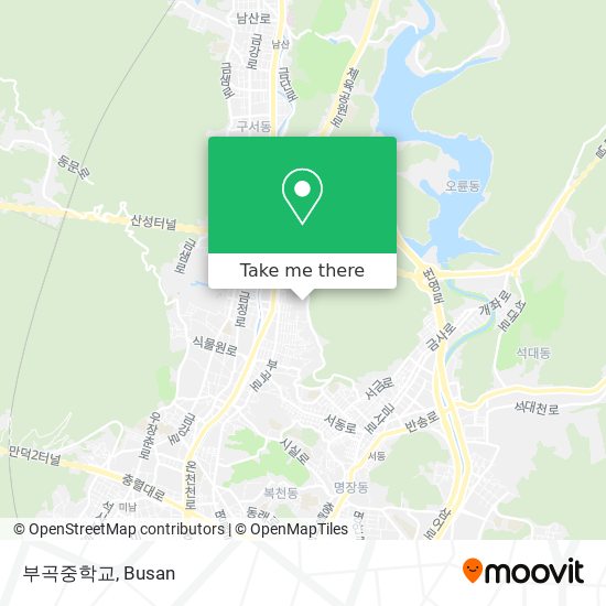 부곡중학교 map