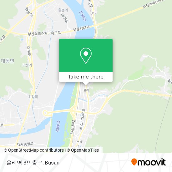 율리역 3번출구 map