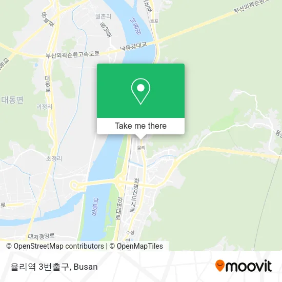 율리역 3번출구 map