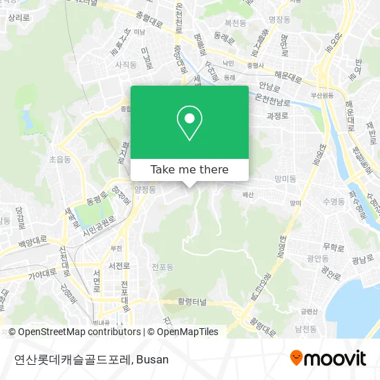 연산롯데캐슬골드포레 map