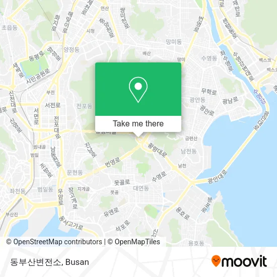 동부산변전소 map