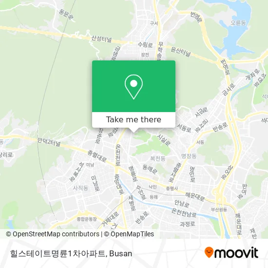 힐스테이트명륜1차아파트 map