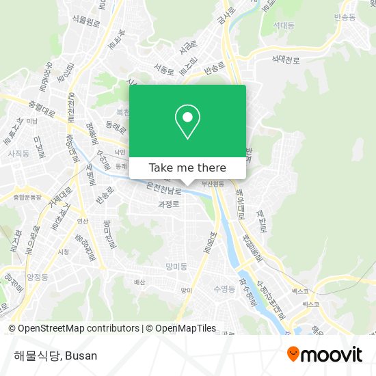 해물식당 map