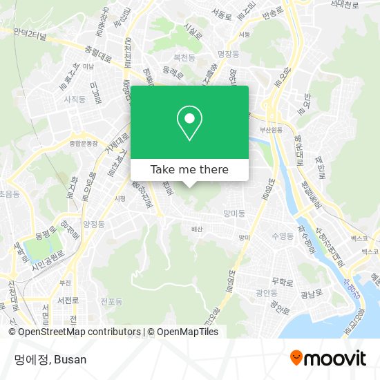 멍에정 map