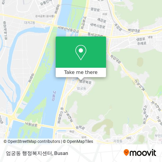 엄궁동 행정복지센터 map