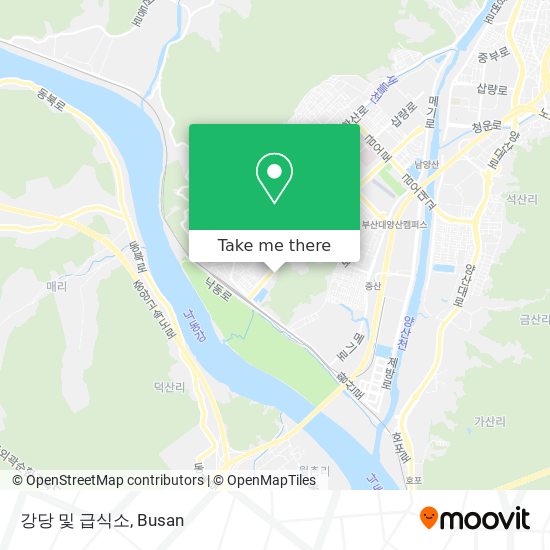 강당 및 급식소 map