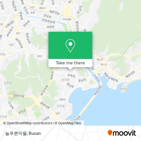 늘푸른마을 map