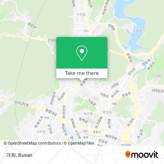 개화 map