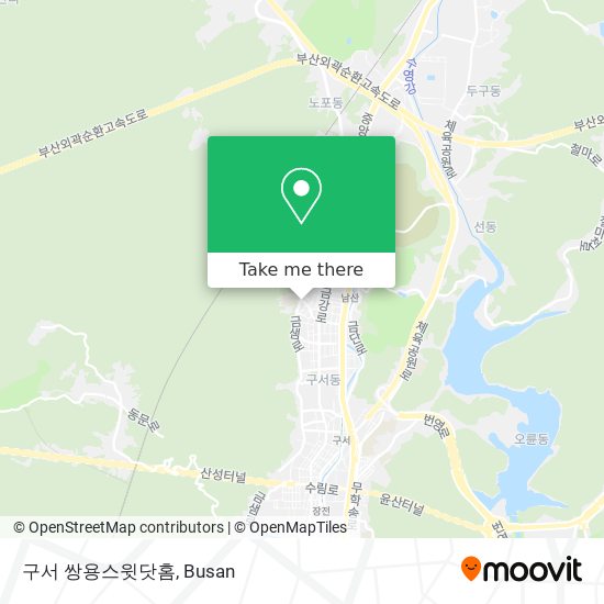 구서 쌍용스윗닷홈 map