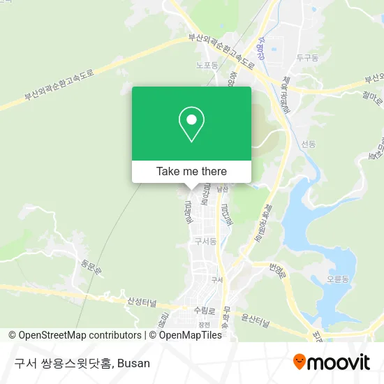구서 쌍용스윗닷홈 map