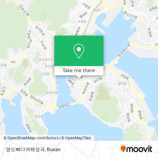 영도뼈다귀해장국 map