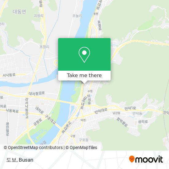 도보 map