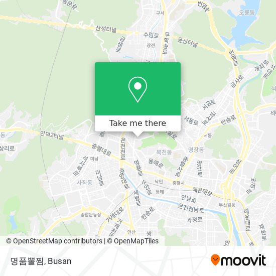 명품뽈찜 map