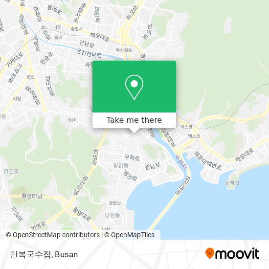 만복국수집 map
