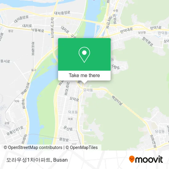 모라우성1차아파트 map