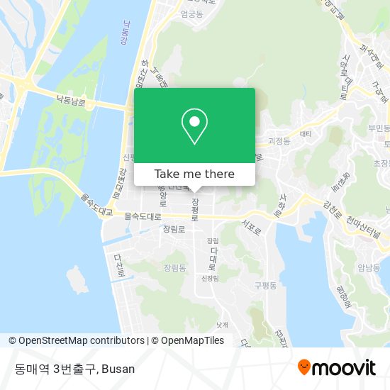 동매역 3번출구 map