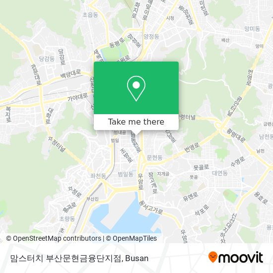 맘스터치 부산문현금융단지점 map