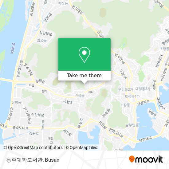 동주대학도서관 map
